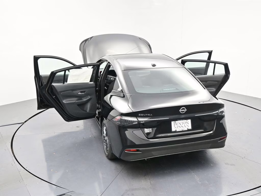 2026 Super Black Nissan Sentra SV FWD Sedan