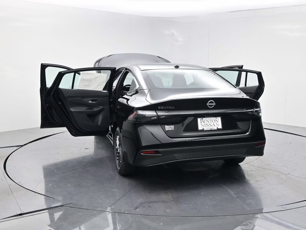 2026 Super Black Nissan Sentra SV FWD Sedan