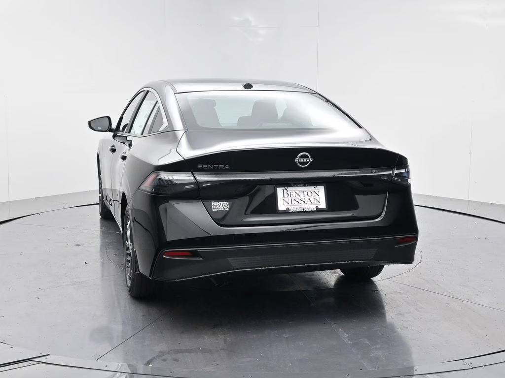 2026 Super Black Nissan Sentra SV FWD Sedan
