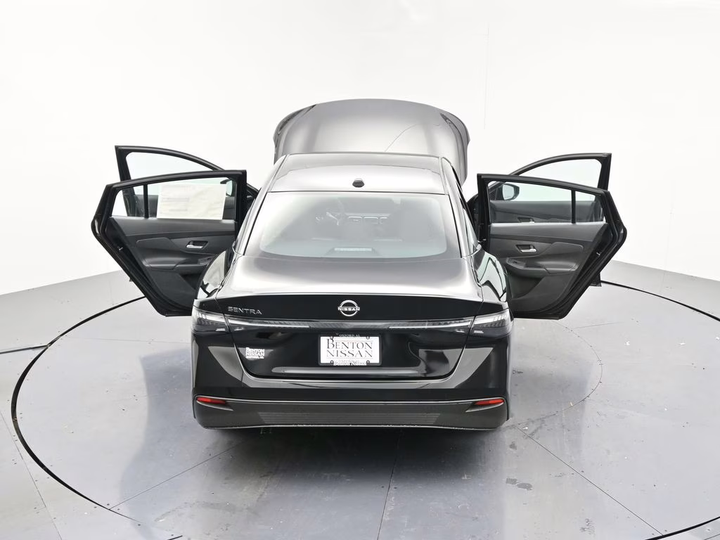 2026 Super Black Nissan Sentra SV FWD Sedan