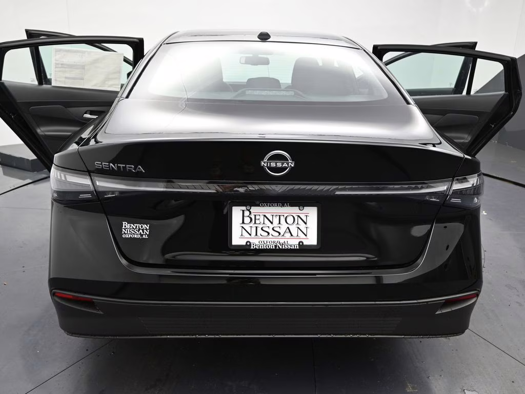 2026 Super Black Nissan Sentra SV FWD Sedan