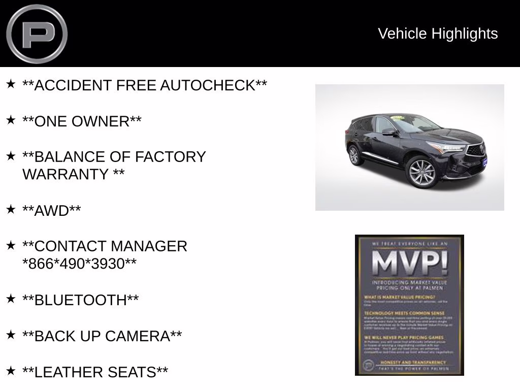 2023 Phantom Violet Pearl Acura RDX Technology Package AWD SUV