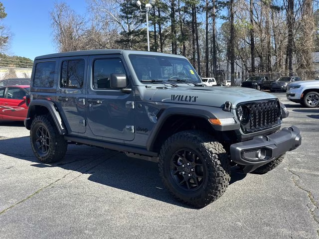 2026 Anvil Clear Coat Jeep Wrangler Willys 4X4 Convertible