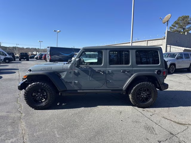 2026 Anvil Clear Coat Jeep Wrangler Willys 4X4 Convertible