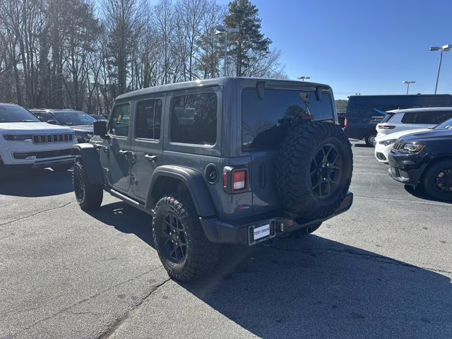 2026 Anvil Clear Coat Jeep Wrangler Willys 4X4 Convertible