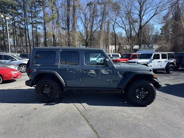 2026 Anvil Clear Coat Jeep Wrangler Willys 4X4 Convertible
