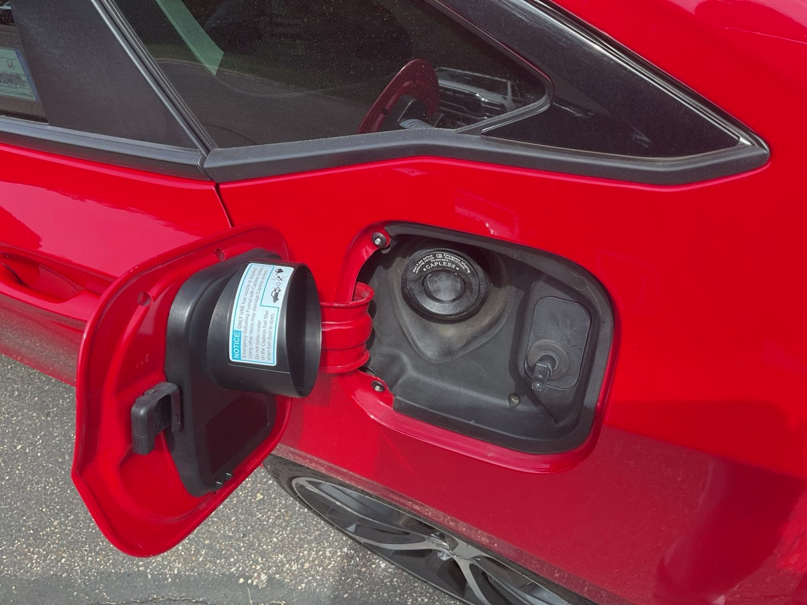 2024 Red Honda Civic Touring FWD Sedan