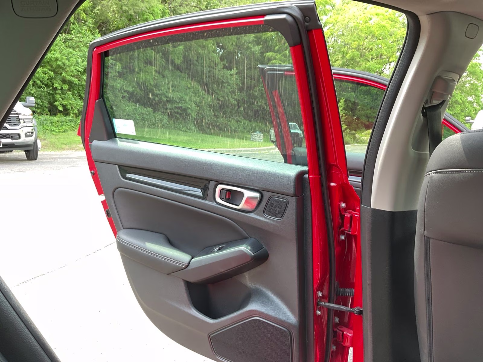 2024 Red Honda Civic Touring FWD Sedan