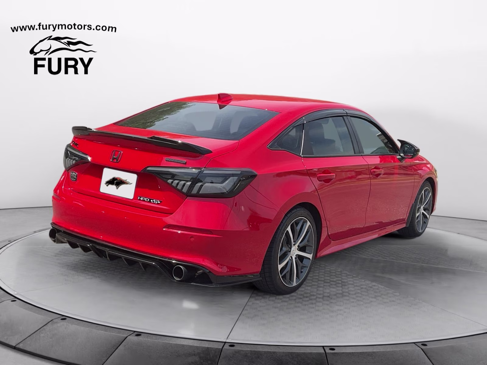 2024 Red Honda Civic Touring FWD Sedan