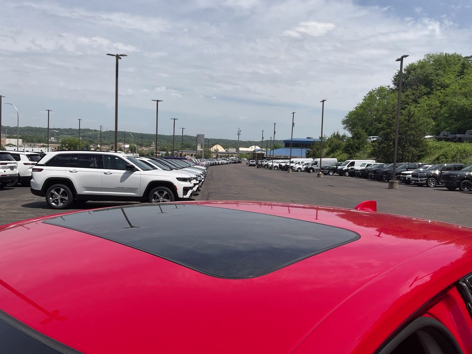 2024 Red Honda Civic Touring FWD Sedan