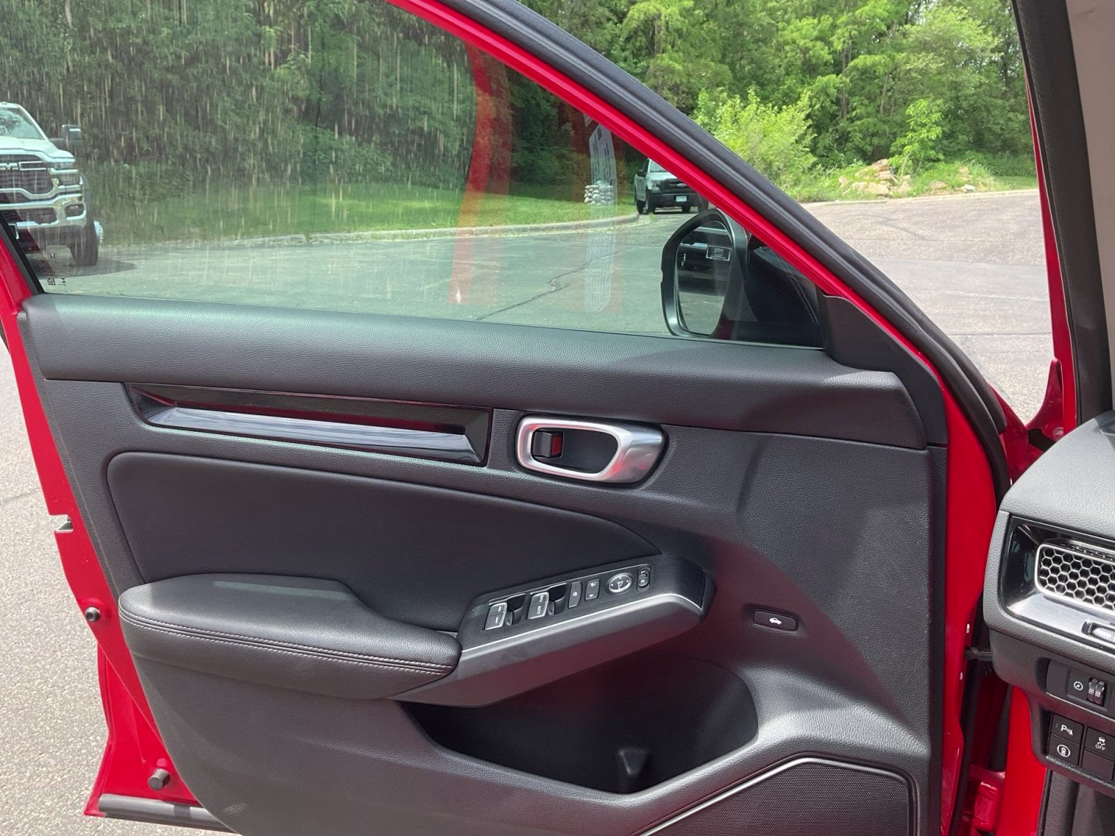 2024 Red Honda Civic Touring FWD Sedan