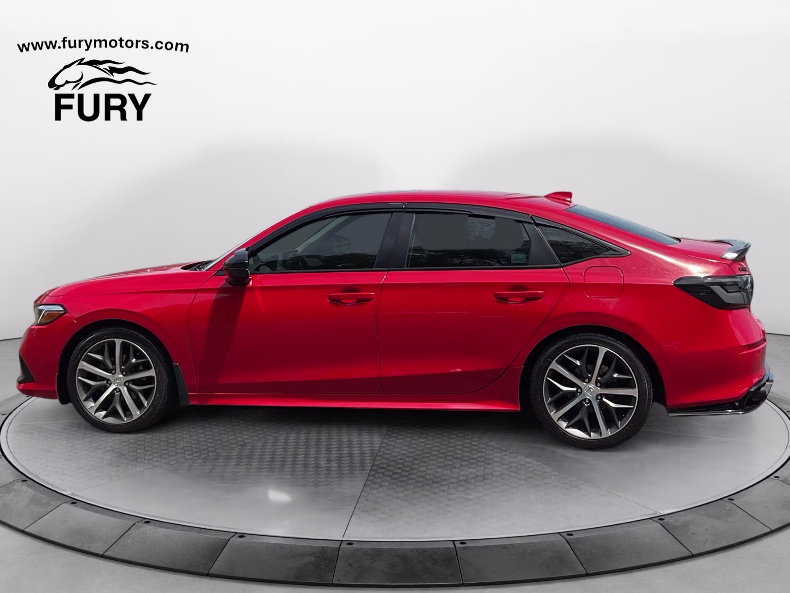 2024 Red Honda Civic Touring FWD Sedan