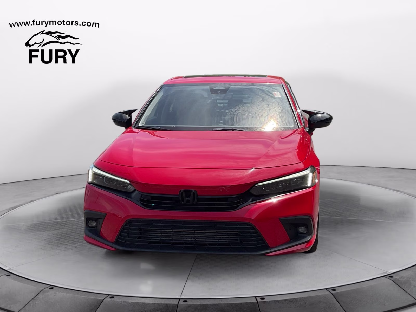 2024 Red Honda Civic Touring FWD Sedan