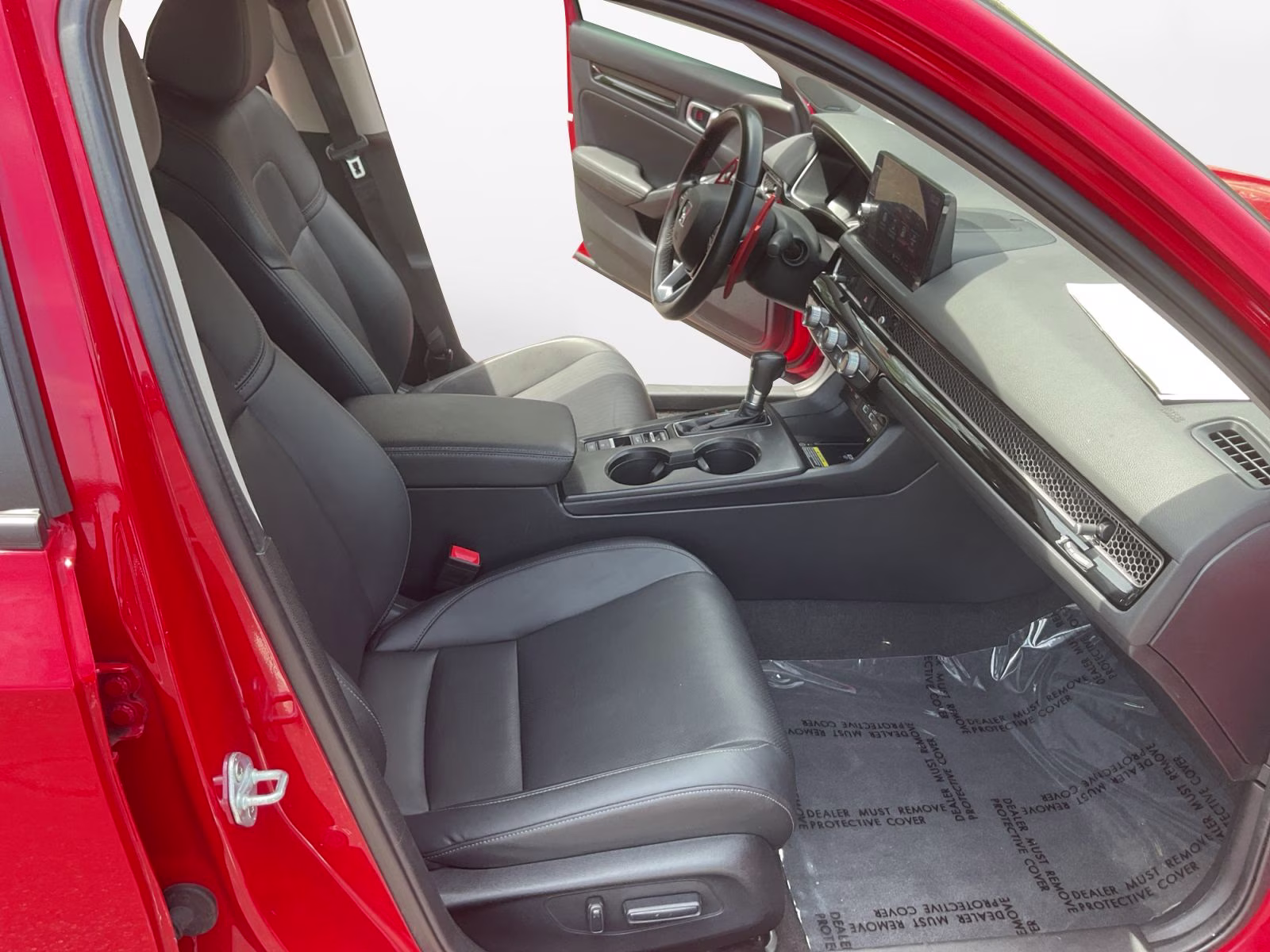 2024 Red Honda Civic Touring FWD Sedan