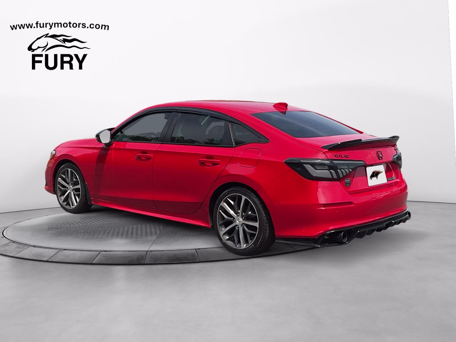 2024 Red Honda Civic Touring FWD Sedan