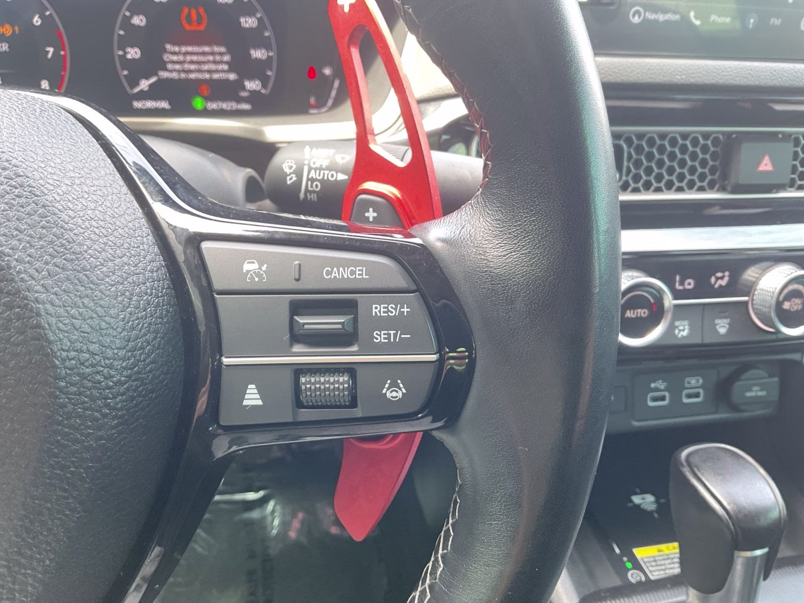 2024 Red Honda Civic Touring FWD Sedan