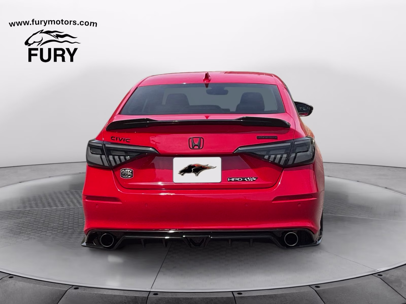 2024 Red Honda Civic Touring FWD Sedan