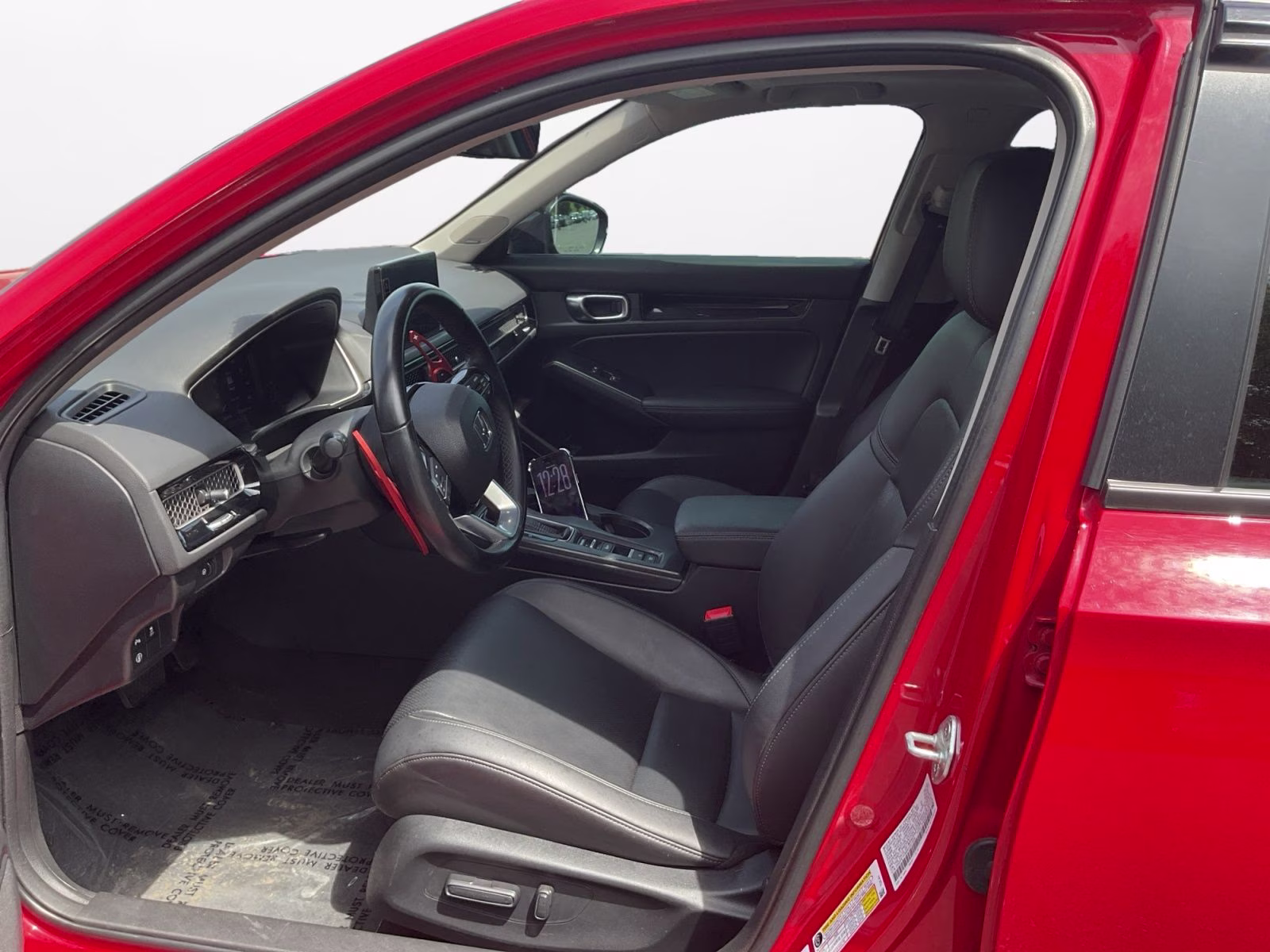 2024 Red Honda Civic Touring FWD Sedan
