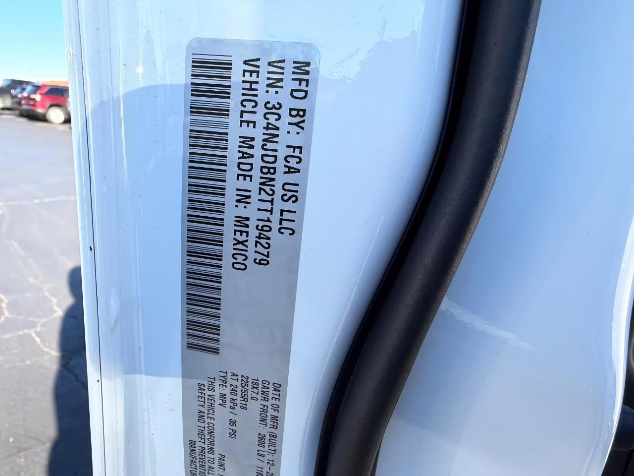 2026 Bright White Clearcoat Jeep Compass Latitude 4X4 SUV