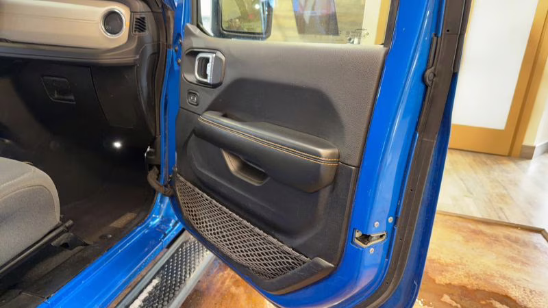 2024 Blue Jeep Wrangler 4 Door Sahara Sport Utility 4D 4X4