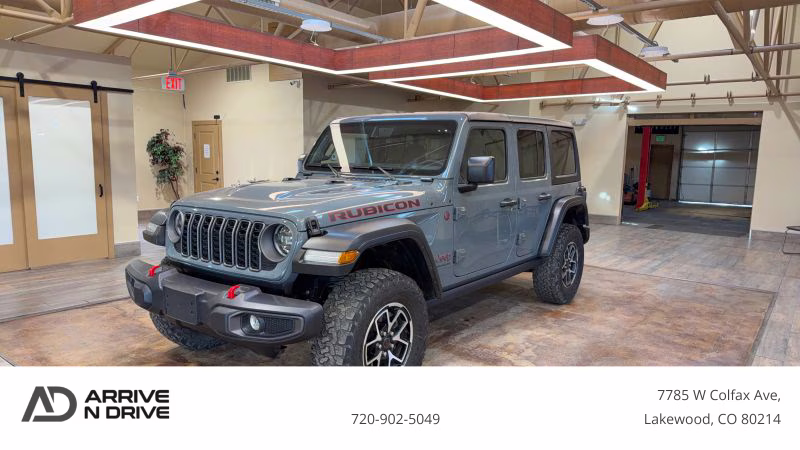 2025 Jeep Wrangler 4 Door Rubicon X Sport Utility 4D 4X4