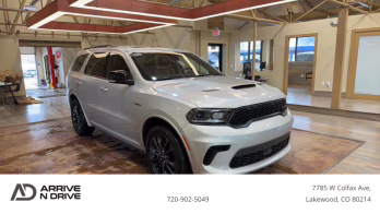 2025 Silver Dodge Durango R/T Sport Utility 4D AWD