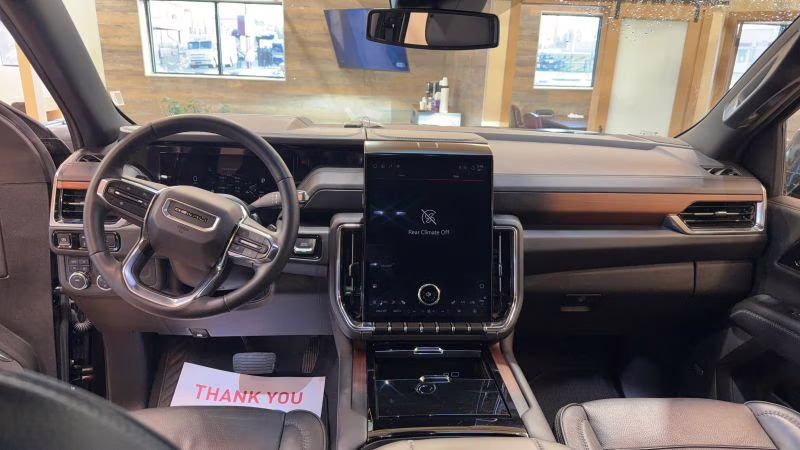 2025 Onyx Black GMC Yukon Denali Sport Utility 4D 4X4 SUV