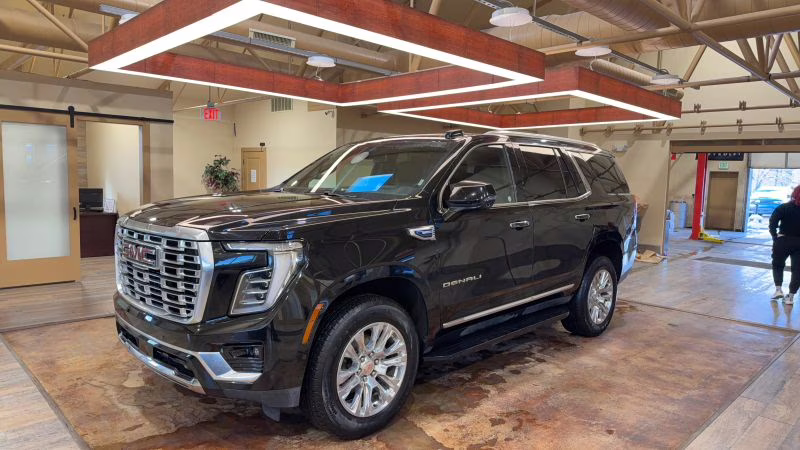 2025 Onyx Black GMC Yukon Denali Sport Utility 4D 4X4 SUV
