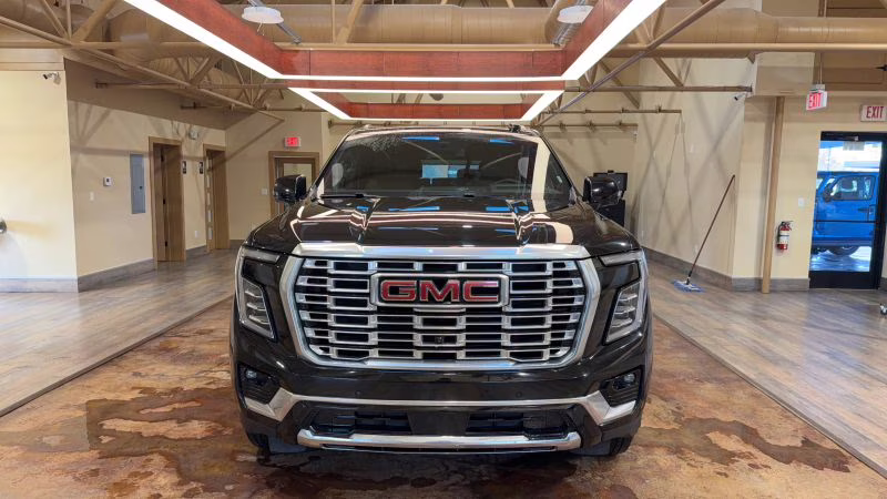 2025 Onyx Black GMC Yukon Denali Sport Utility 4D 4X4 SUV