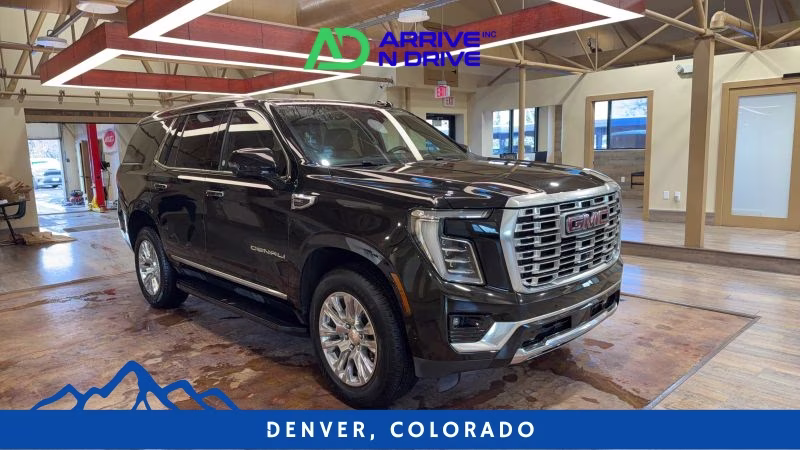 2025 Onyx Black GMC Yukon Denali Sport Utility 4D 4X4 SUV