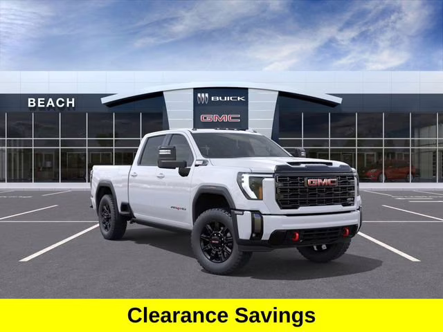 2026 Summit White GMC Sierra 2500 HD AT4 4X4 Truck