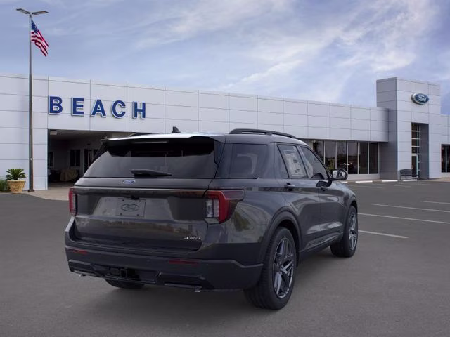 2026 Agate Black Metallic Ford Explorer ST-Line 4X4 SUV