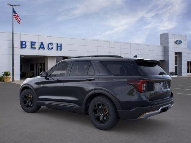 2026 Black Metallic Ford Explorer Tremor 4X4 SUV