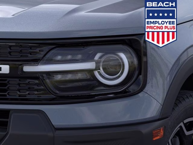 2026 Azure Gray Metallic Ford Bronco Sport Outer Banks 4X4 SUV