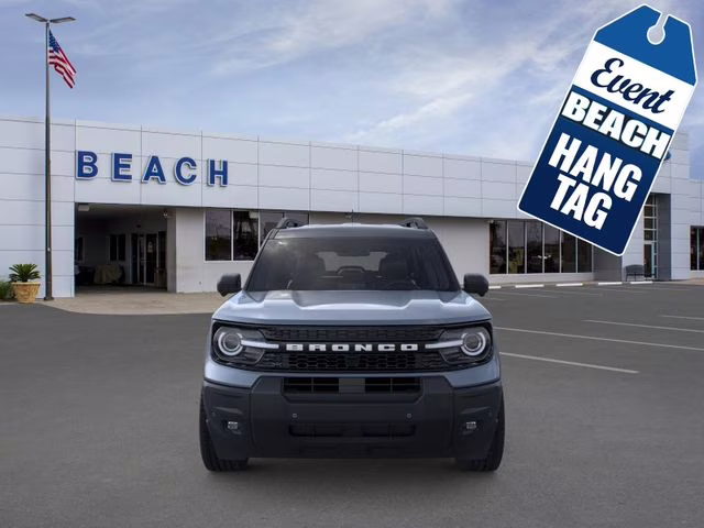 2026 Azure Gray Metallic Ford Bronco Sport Outer Banks 4X4 SUV