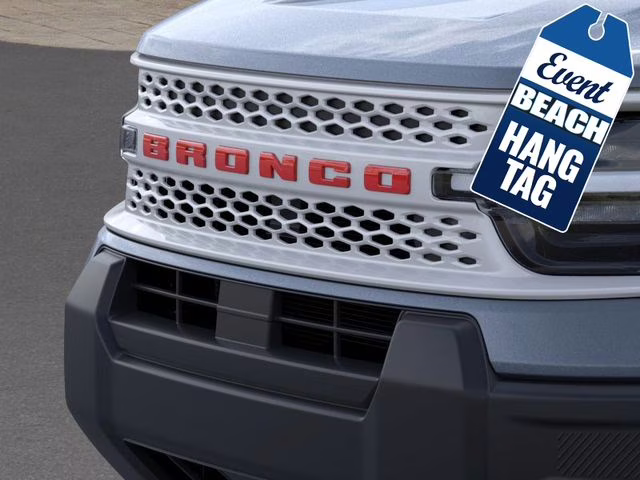 2026 Azure Gray Metallic Ford Bronco Sport Heritage 4X4 SUV