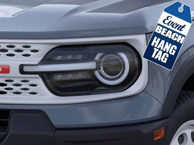 2026 Azure Gray Metallic Ford Bronco Sport Heritage 4X4 SUV