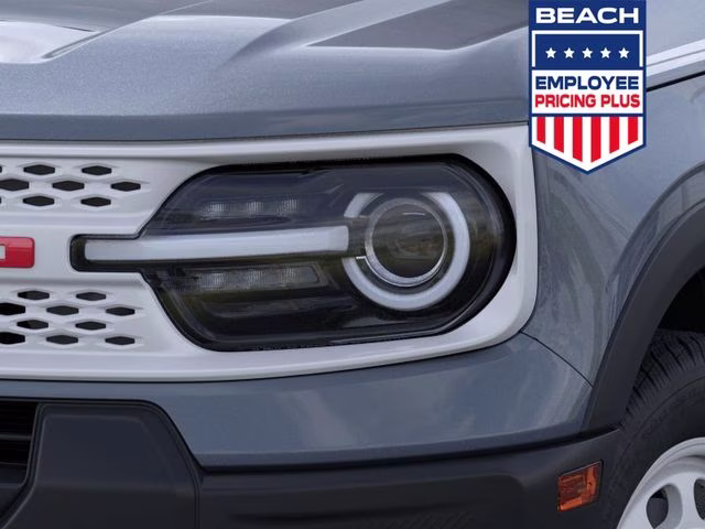 2026 Azure Gray Metallic Ford Bronco Sport Heritage 4X4 SUV