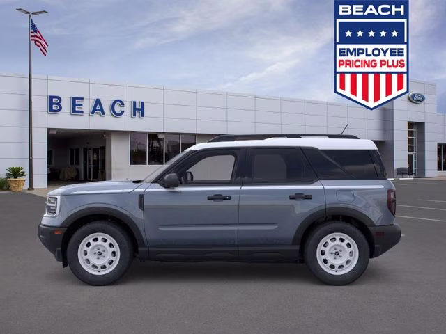 2026 Azure Gray Metallic Ford Bronco Sport Heritage 4X4 SUV