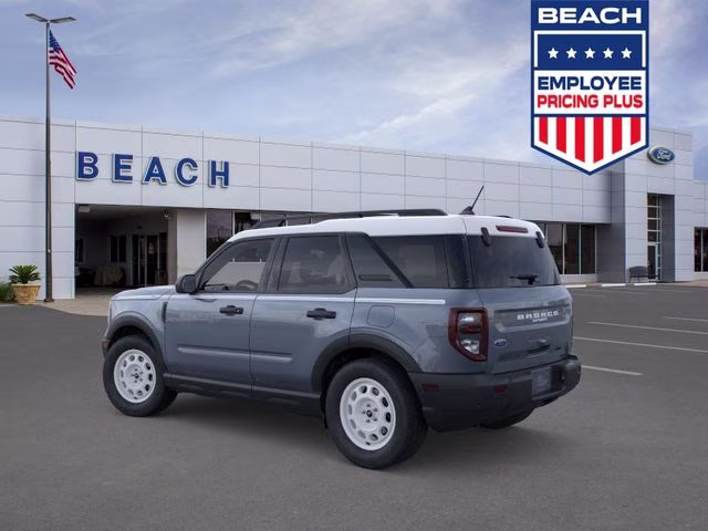 2026 Azure Gray Metallic Ford Bronco Sport Heritage 4X4 SUV