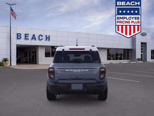 2026 Azure Gray Metallic Ford Bronco Sport Heritage 4X4 SUV
