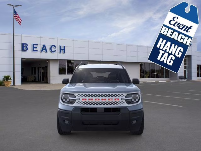 2026 Azure Gray Metallic Ford Bronco Sport Heritage 4X4 SUV