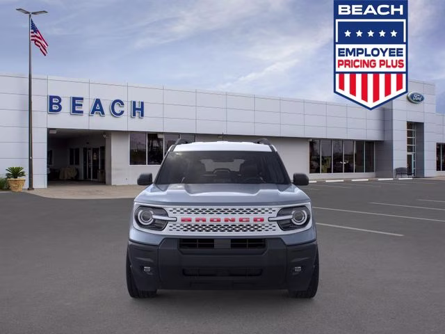 2026 Azure Gray Metallic Ford Bronco Sport Heritage 4X4 SUV