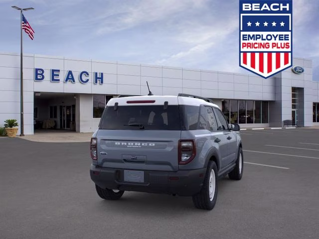 2026 Azure Gray Metallic Ford Bronco Sport Heritage 4X4 SUV