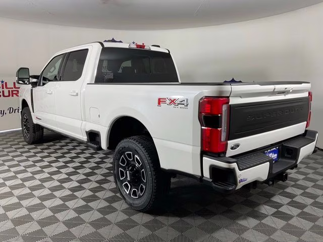 2026 White Metallic Ford Super Duty F-250 SRW Platinum 4X4 Truck