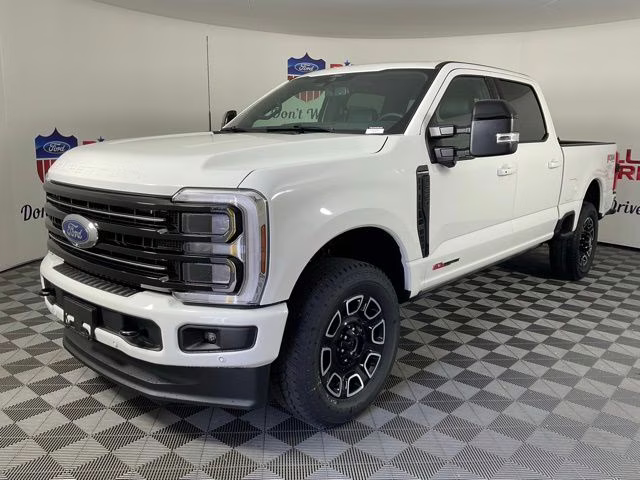 2026 White Metallic Ford Super Duty F-250 SRW Platinum 4X4 Truck