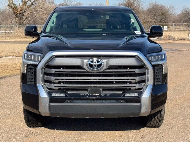 2024 Midnight Black Metallic Toyota Tundra Hybrid Limited 4X4 Truck