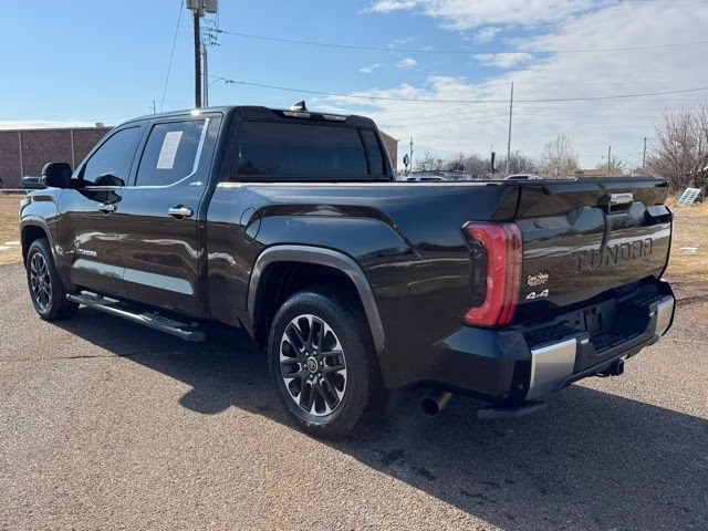 2024 Midnight Black Metallic Toyota Tundra Hybrid Limited 4X4 Truck