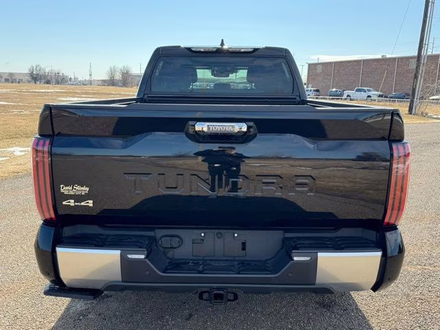 2024 Midnight Black Metallic Toyota Tundra Hybrid Limited 4X4 Truck