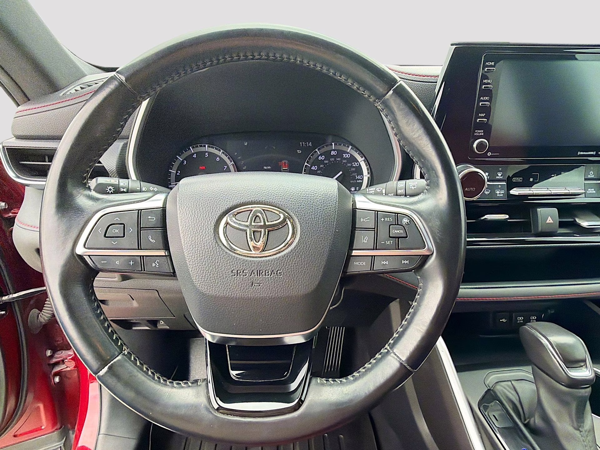 2021 Ruby Flare Pearl Toyota Highlander XSE FWD SUV